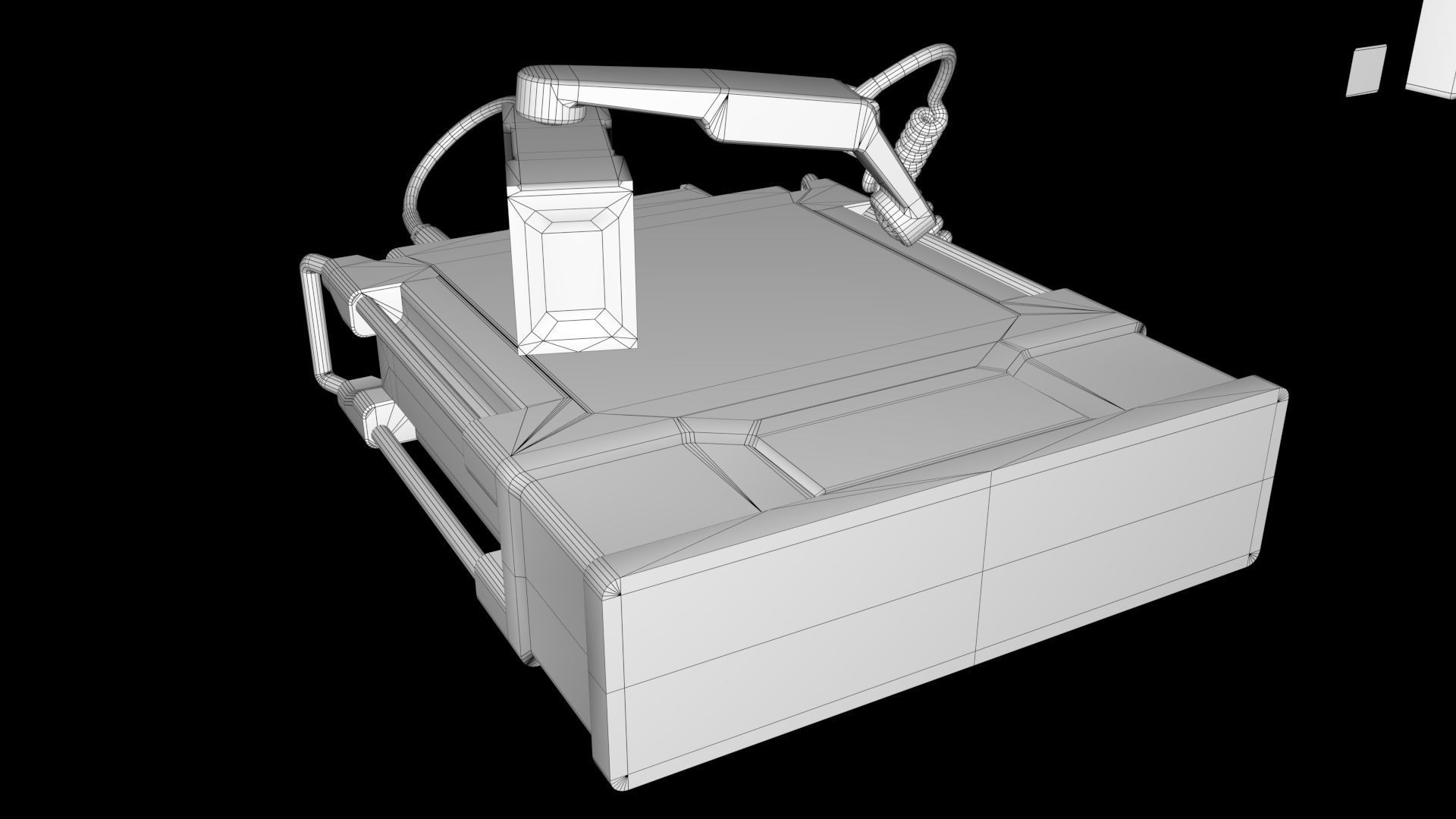 military radio 3D model_3