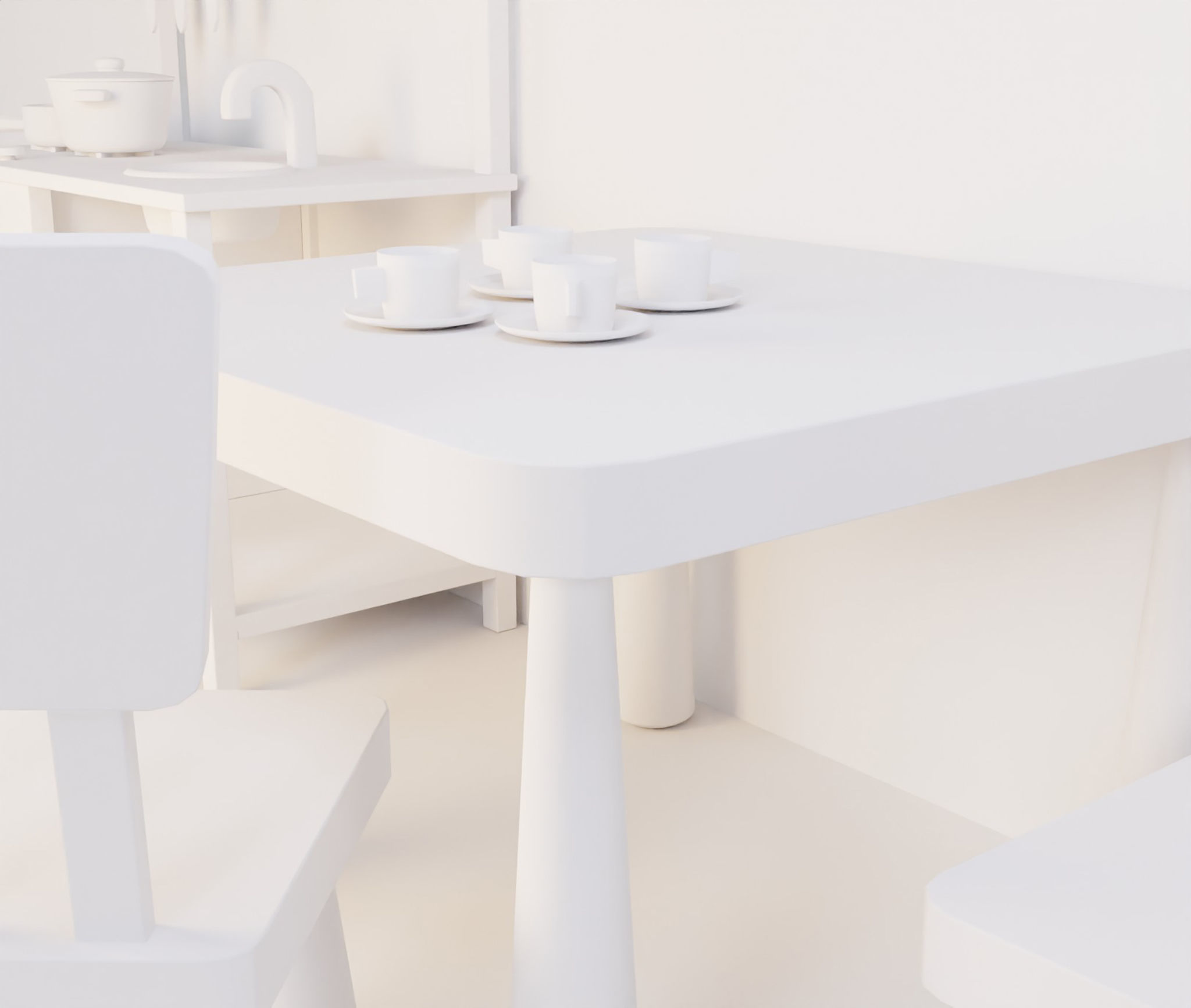 Kids Kitchen  3D model_15