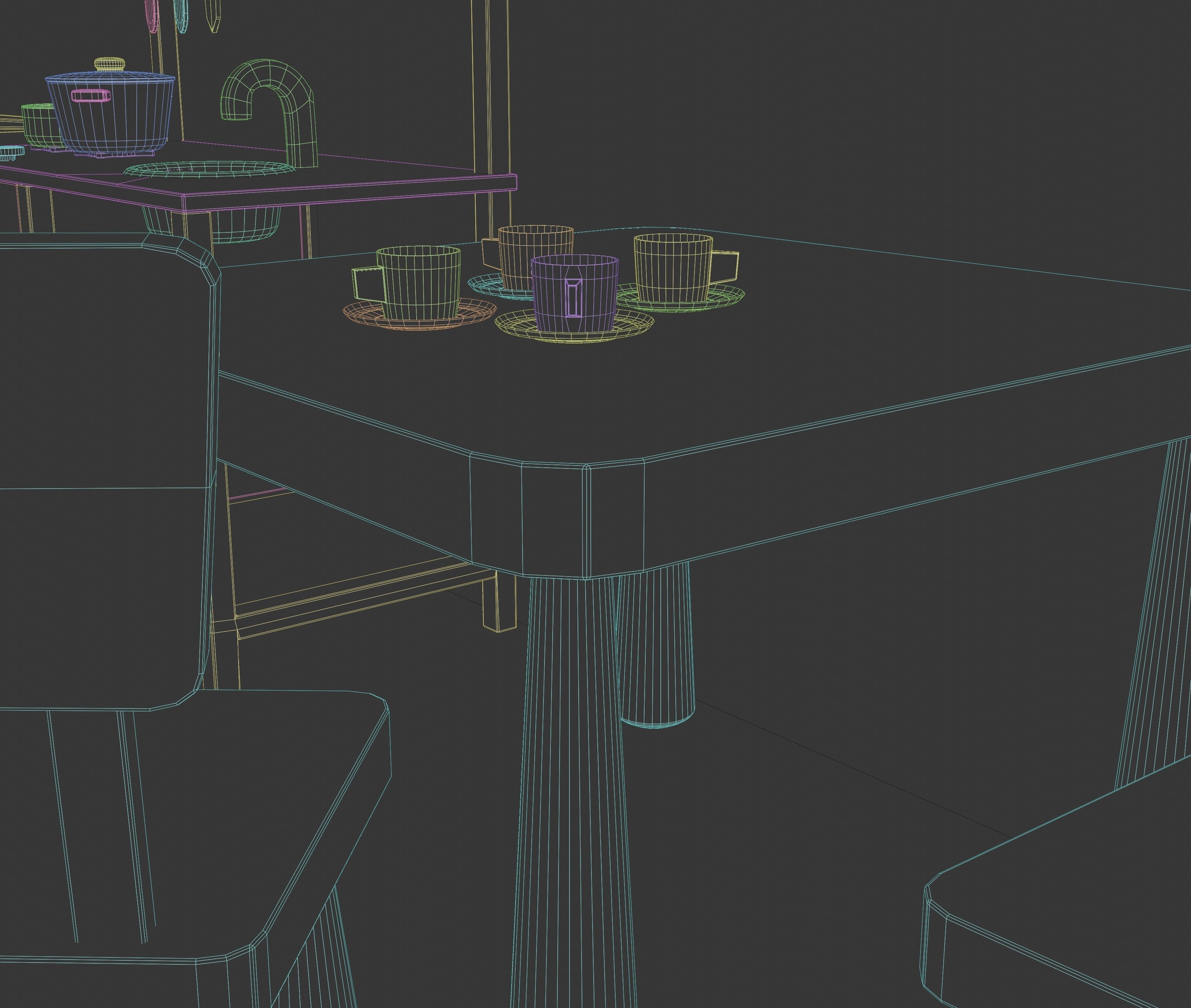 Kids Kitchen  3D model_16