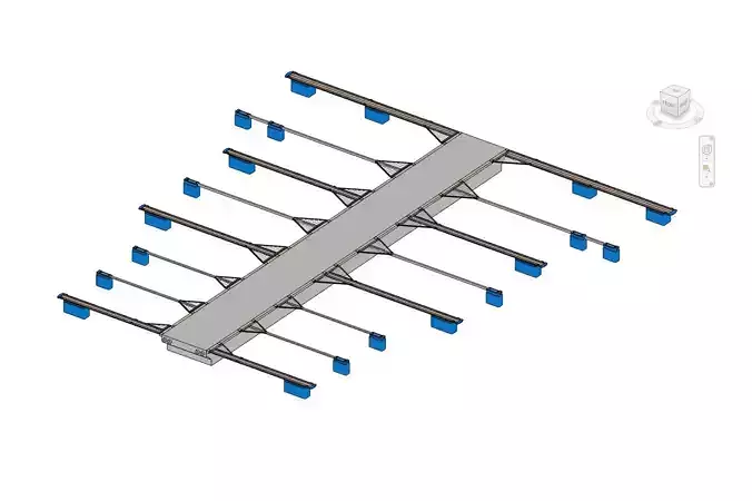 Floating Pier - Revit Specialty Equipment Family 