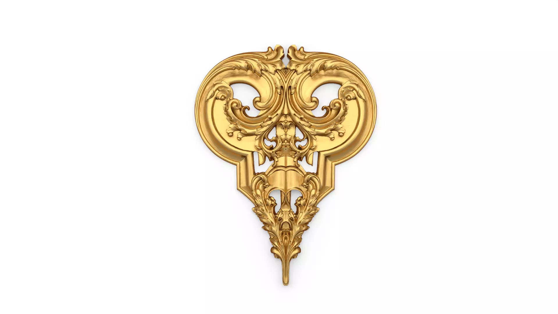 Classic decor ornament 135 3D model_0