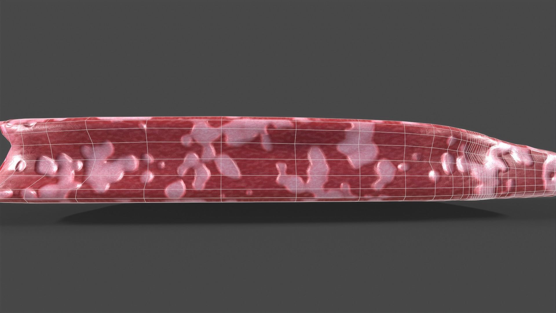 Beef Steak Low-poly 3D model_7