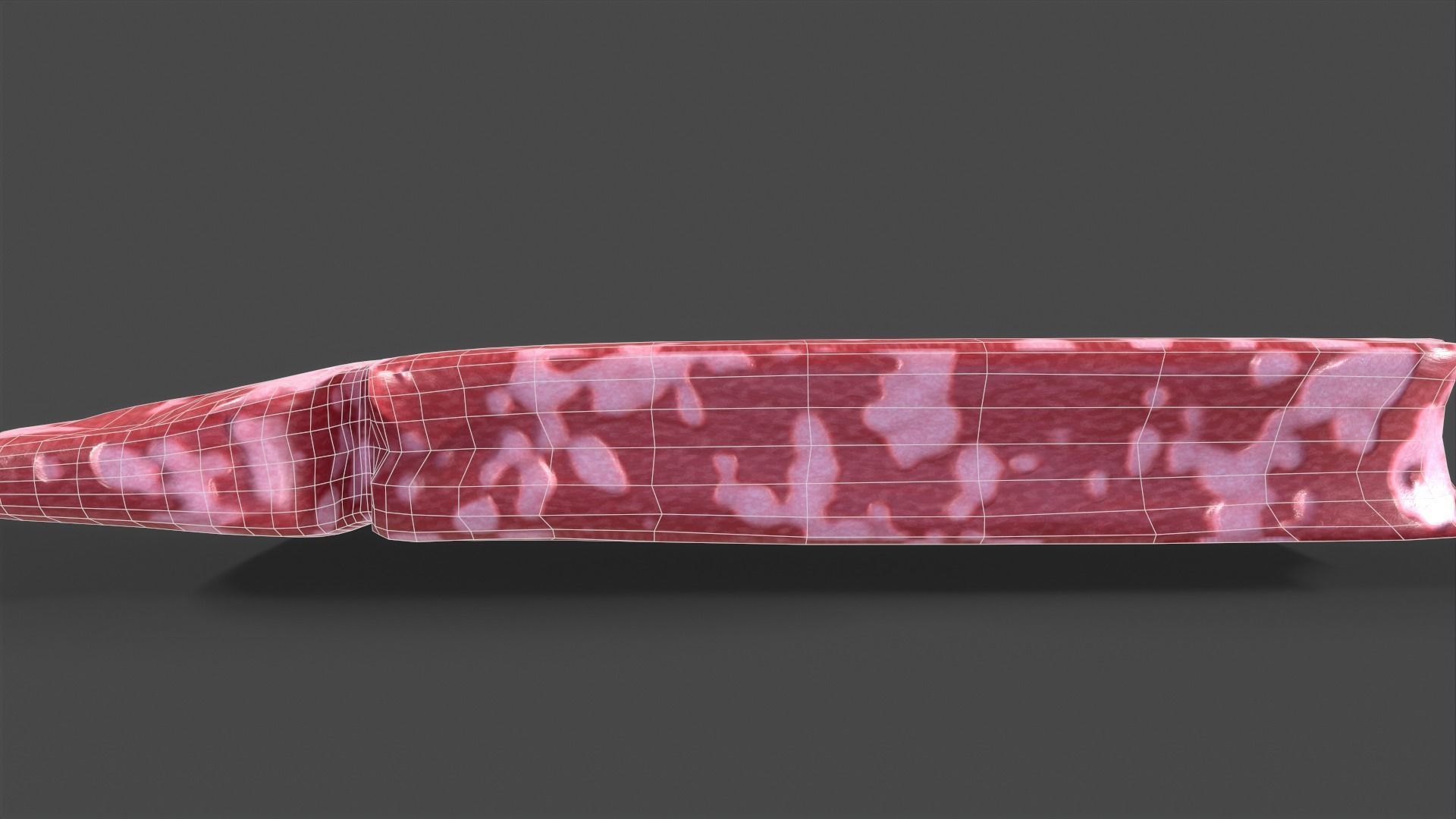 Beef Steak Low-poly 3D model_9