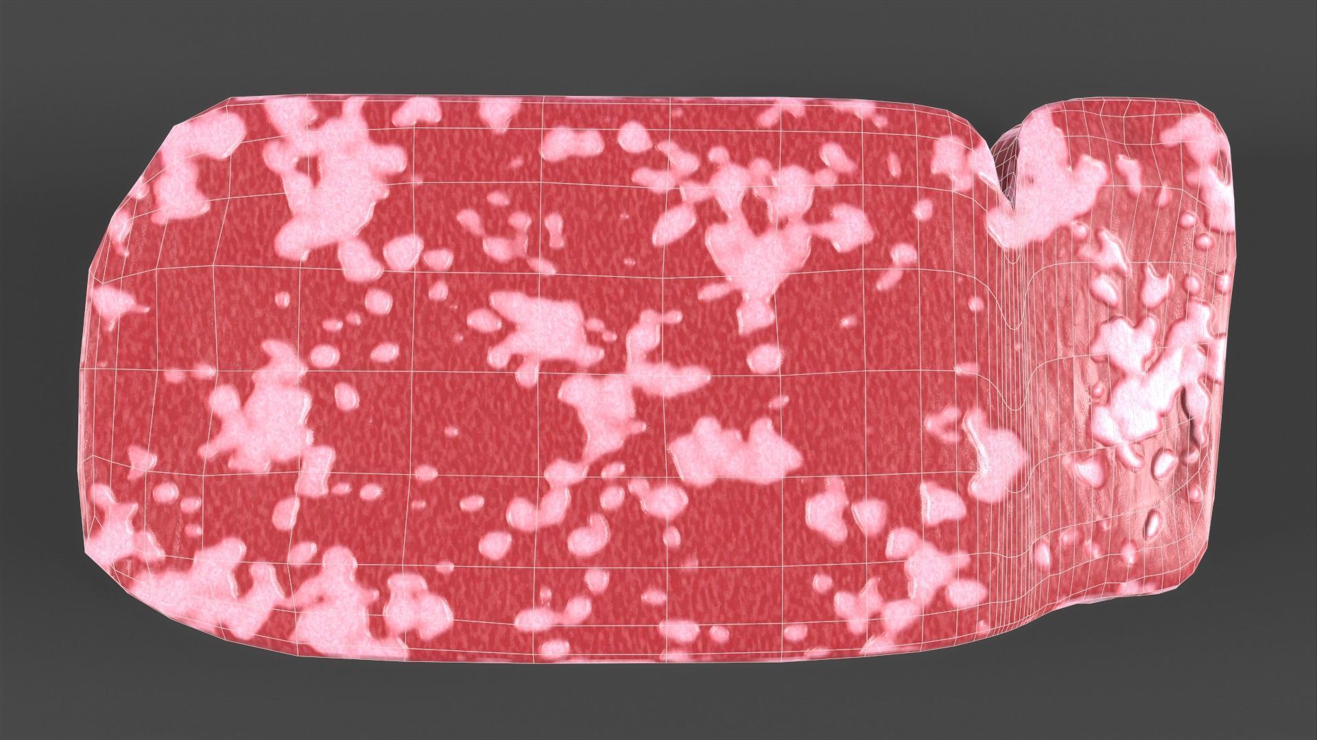 Beef Steak Low-poly 3D model_6