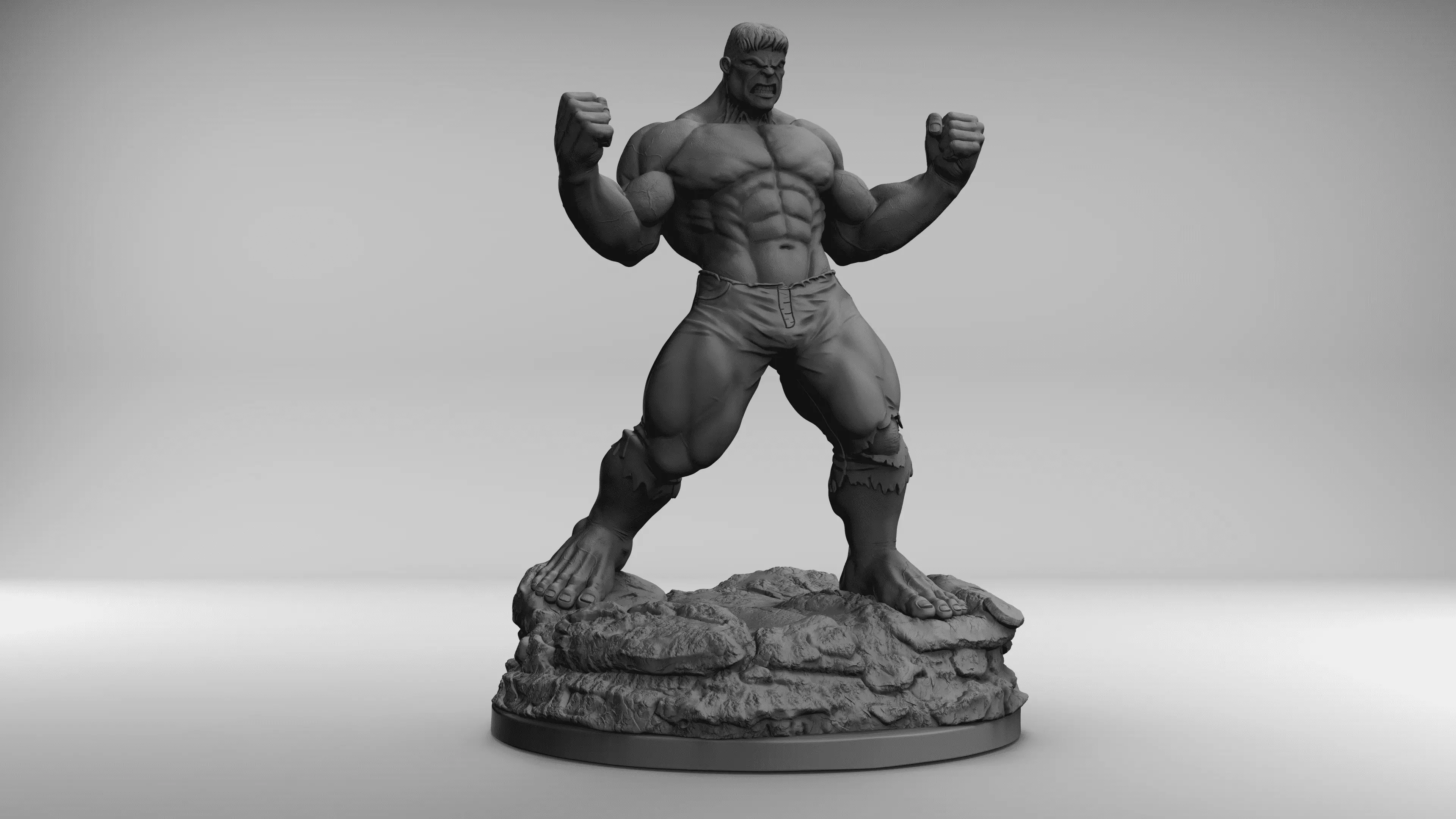 Hulk collectible Free 3D print model