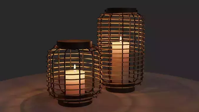 Modern outdoor lanterns