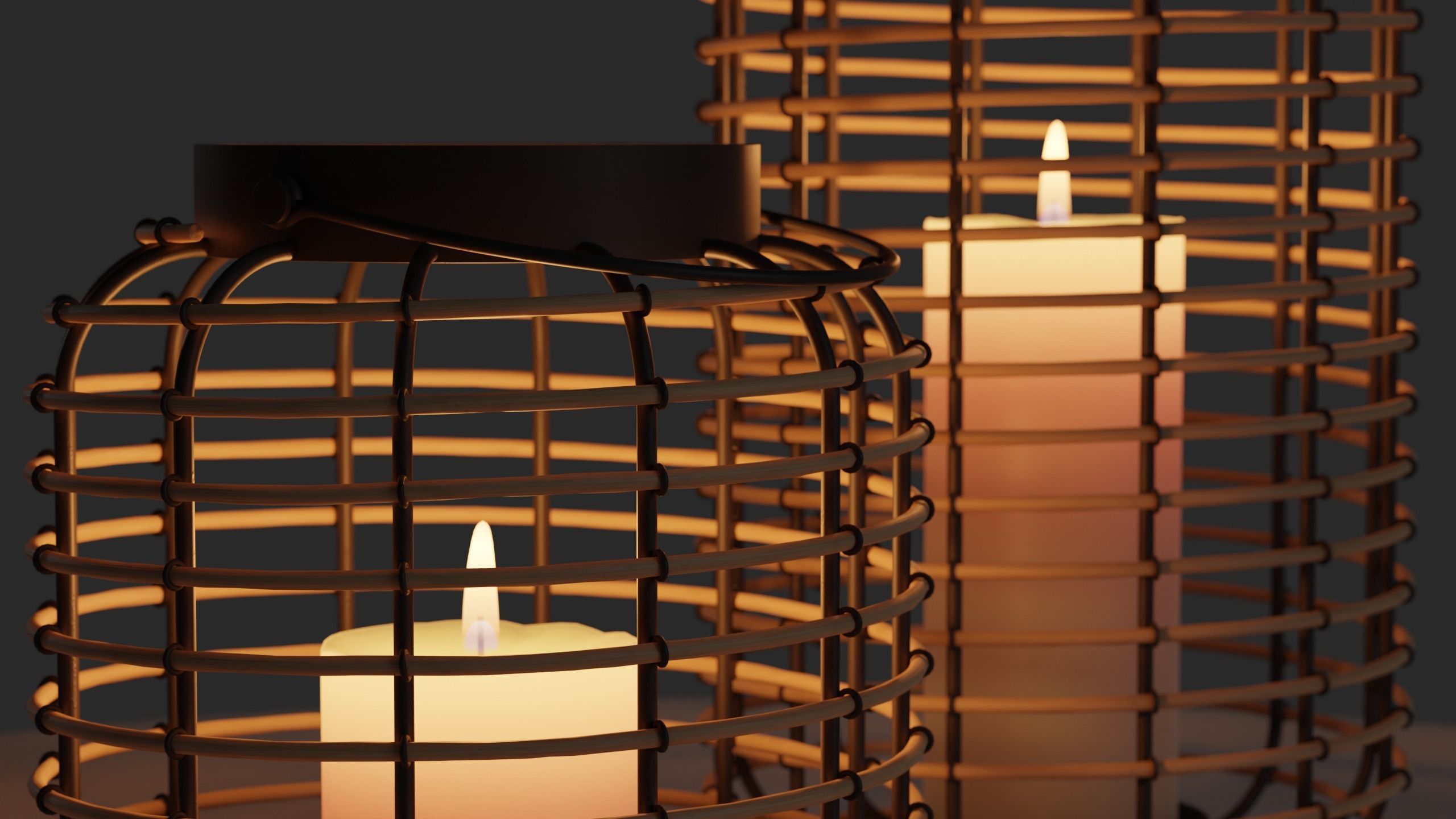 Modern outdoor lanterns 3D model_5