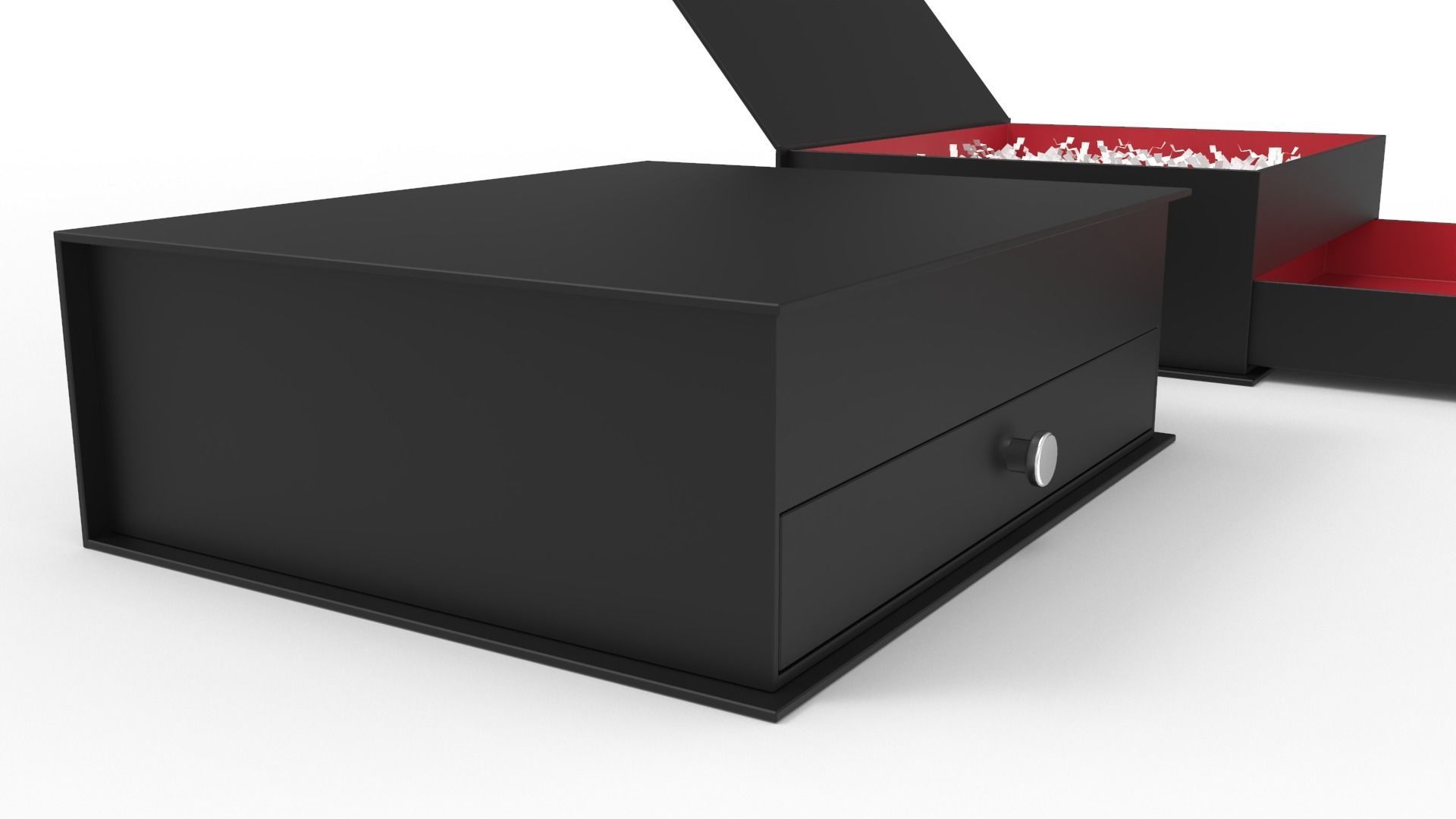 Drawer Gift Box 2 3D model_2