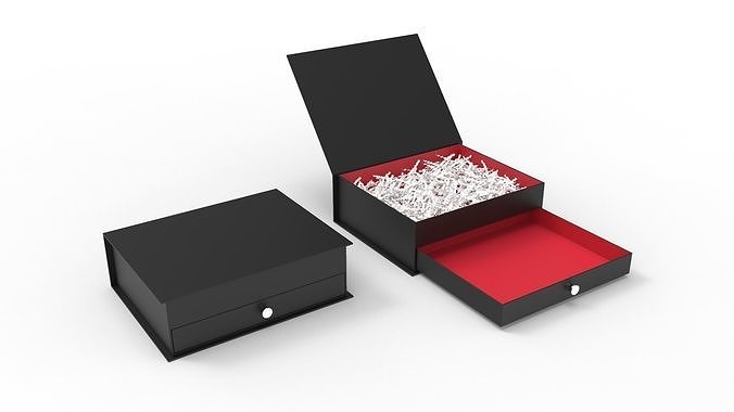 Drawer Gift Box 2 3D model