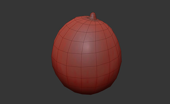 Avocado 3D model 7