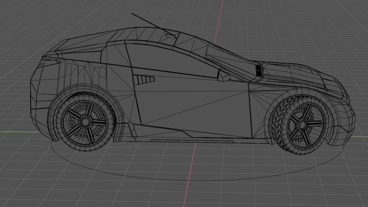 Concept car 3D model_19