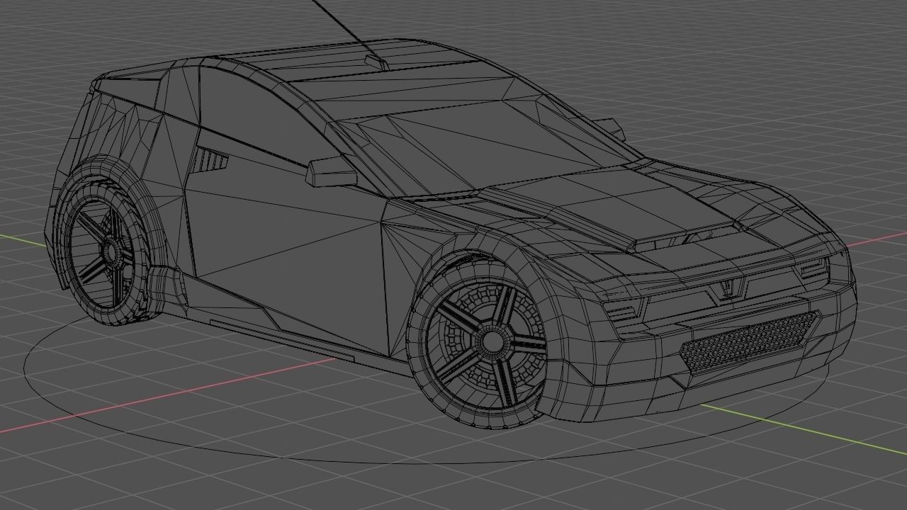 Concept car 3D model_20