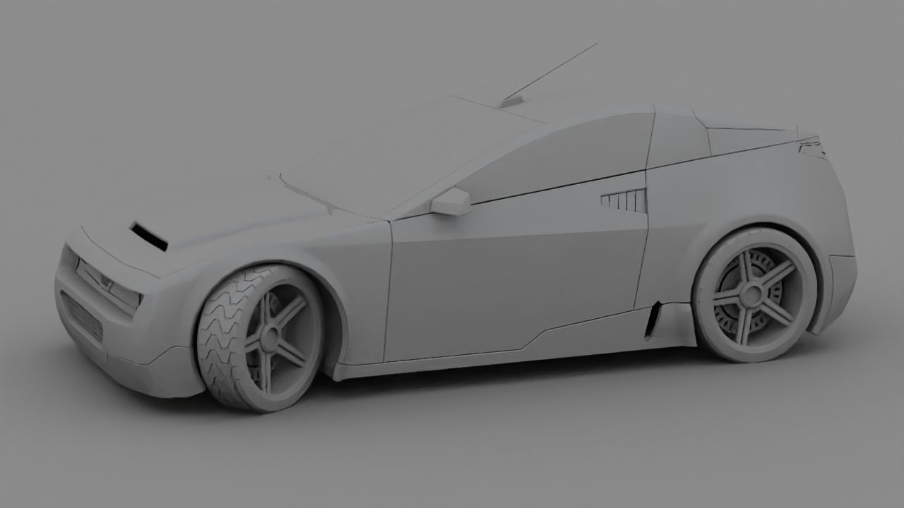 Concept car 3D model_13
