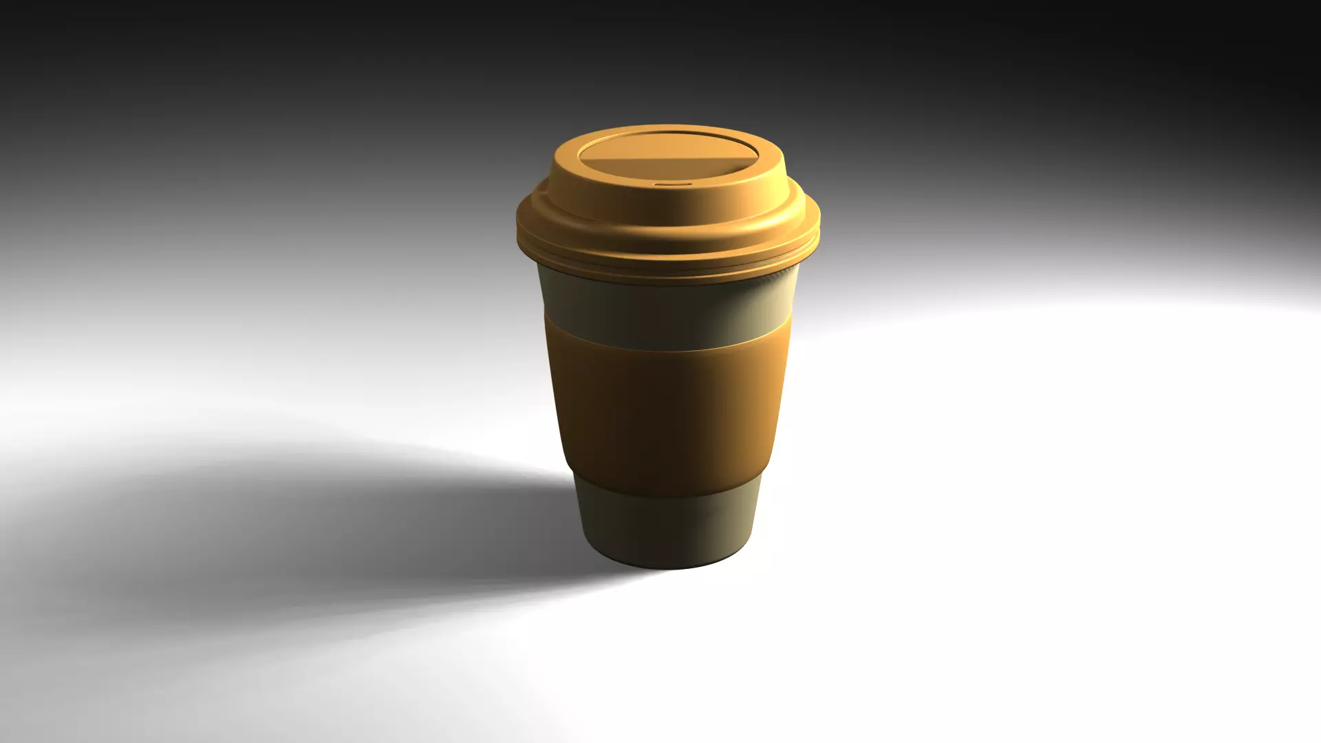 coffee cup 3D model_0