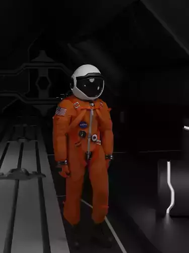 Astronaut Suit 3D model