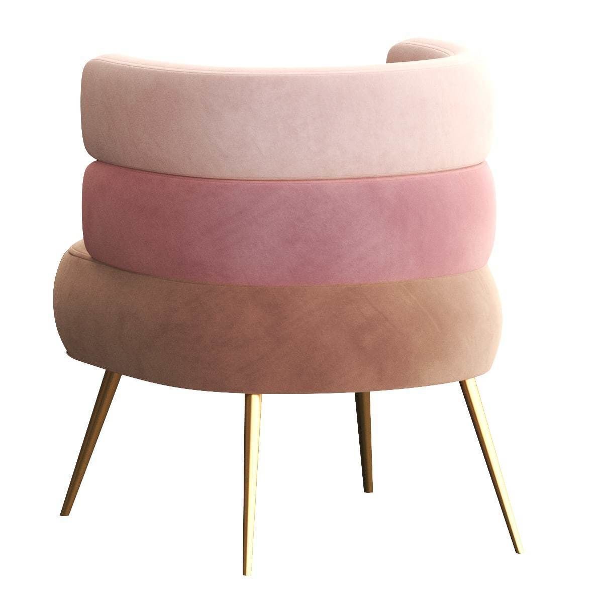 SANDWICH Easy armchair By KARE Design 3D model_3