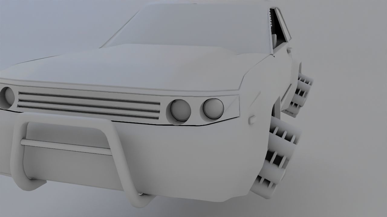 scifi car 3D model_13