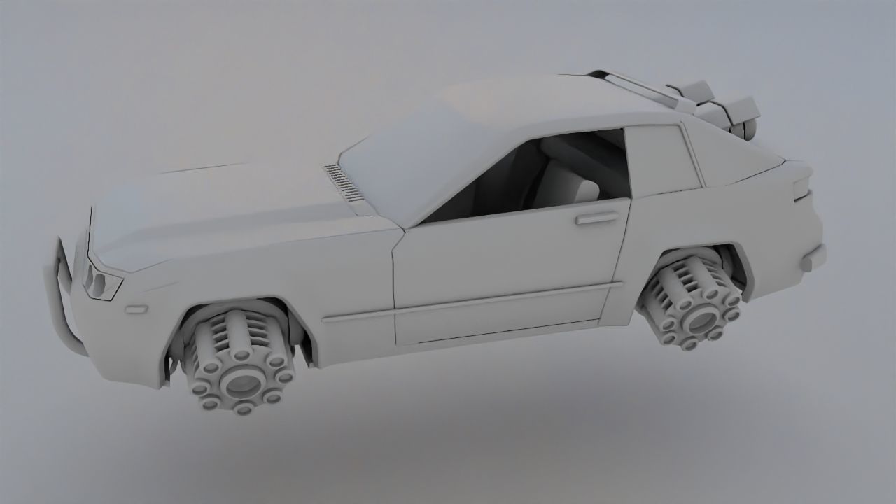scifi car 3D model_12