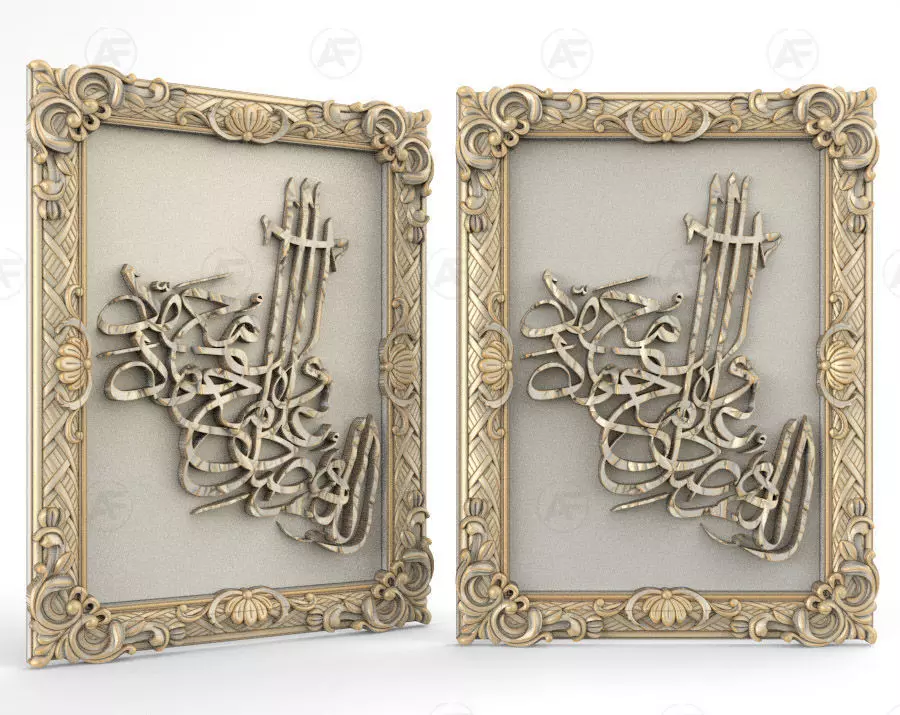 Sale of 3DI16 religious picture file 3D model_0
