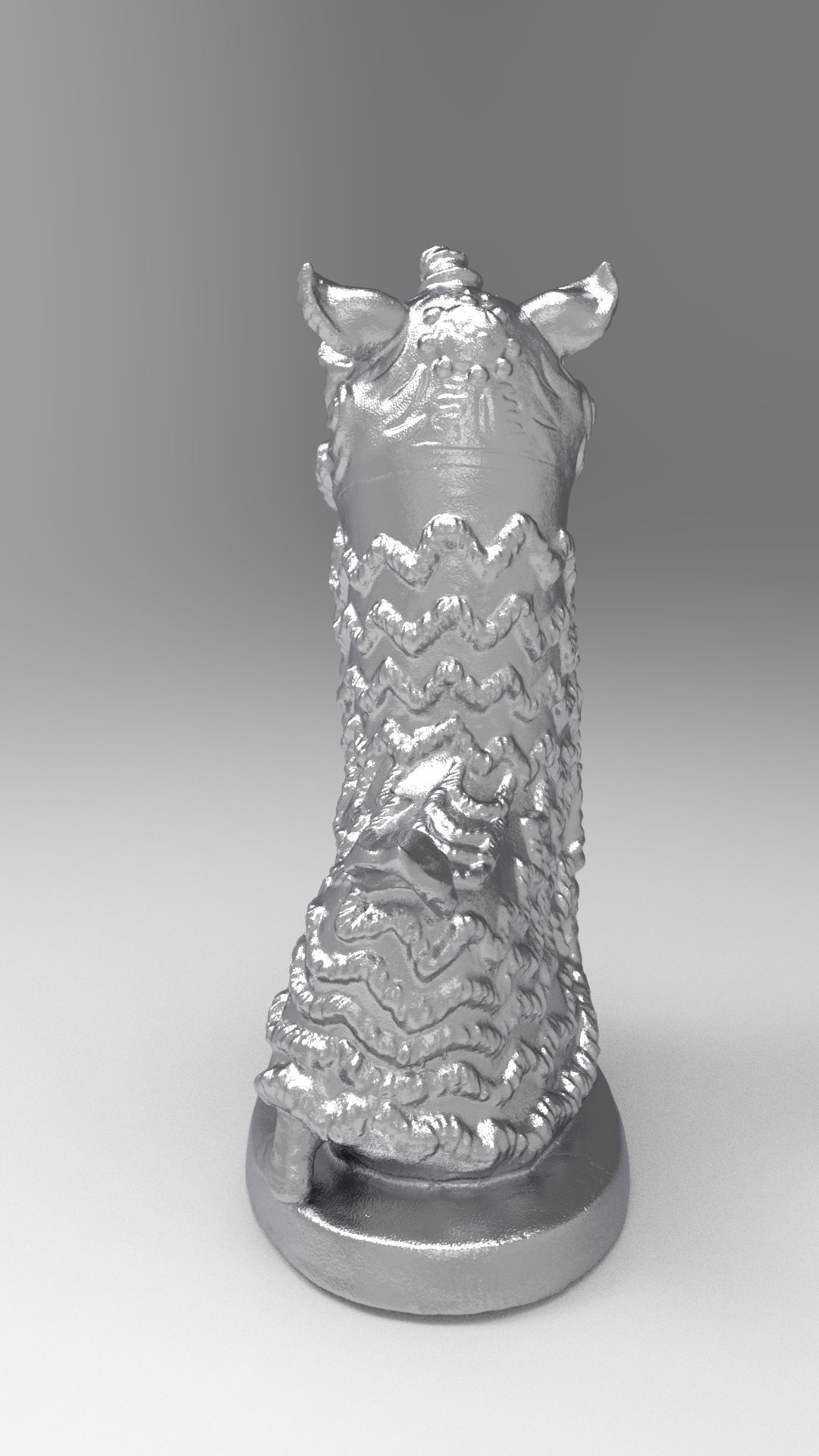 Lion dance 3D print model_18