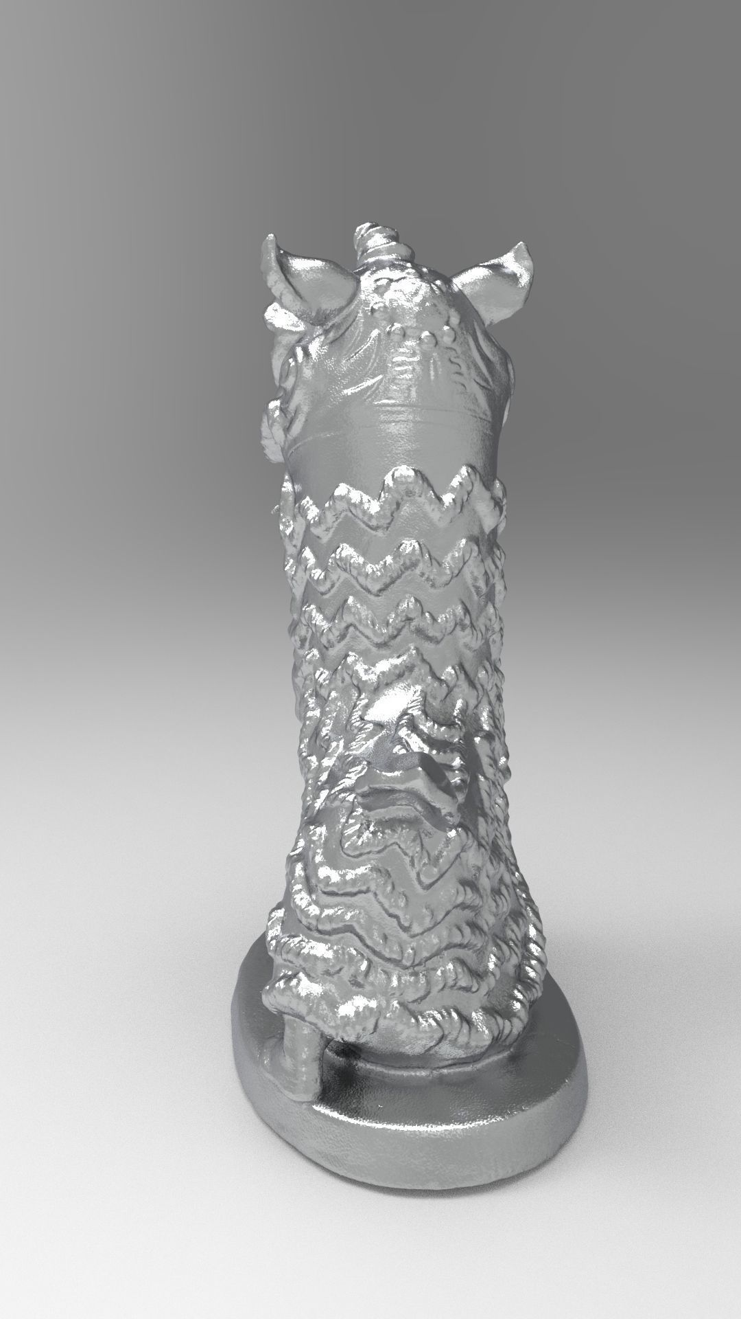 Lion dance 3D print model_17