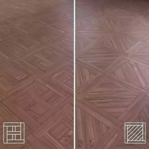 Parquet - Laminate - Wooden floor 2 in 1