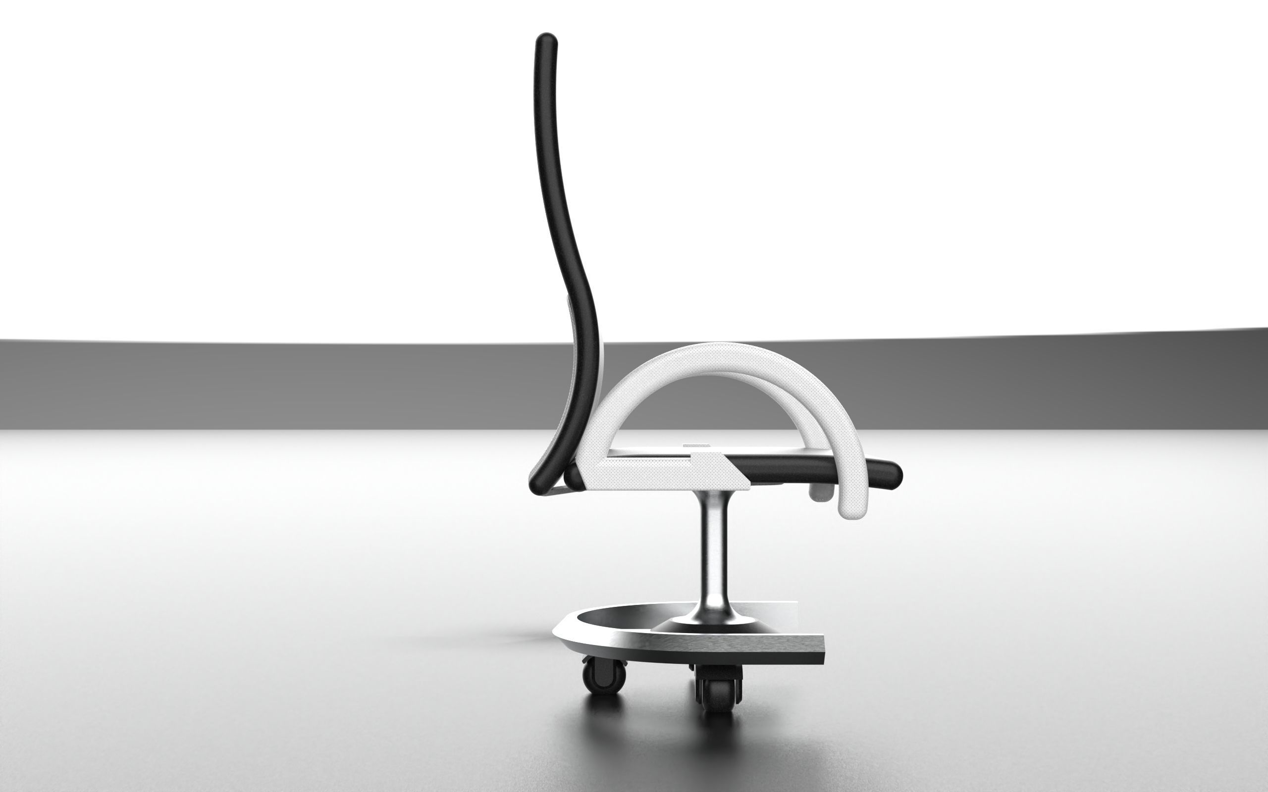 Futuristic WorkSpace 3D model_15