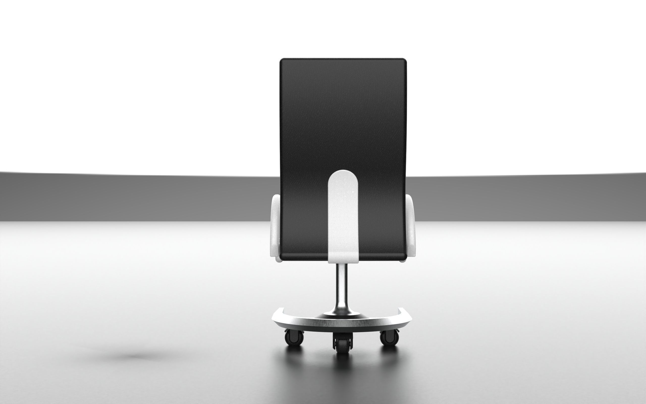 Futuristic WorkSpace 3D model_12