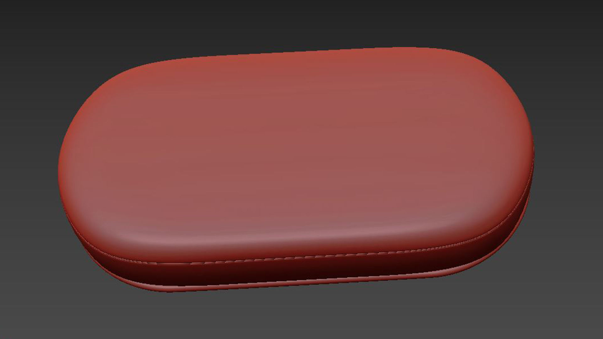 Cask XL ottoman by Expormim 3D model_4