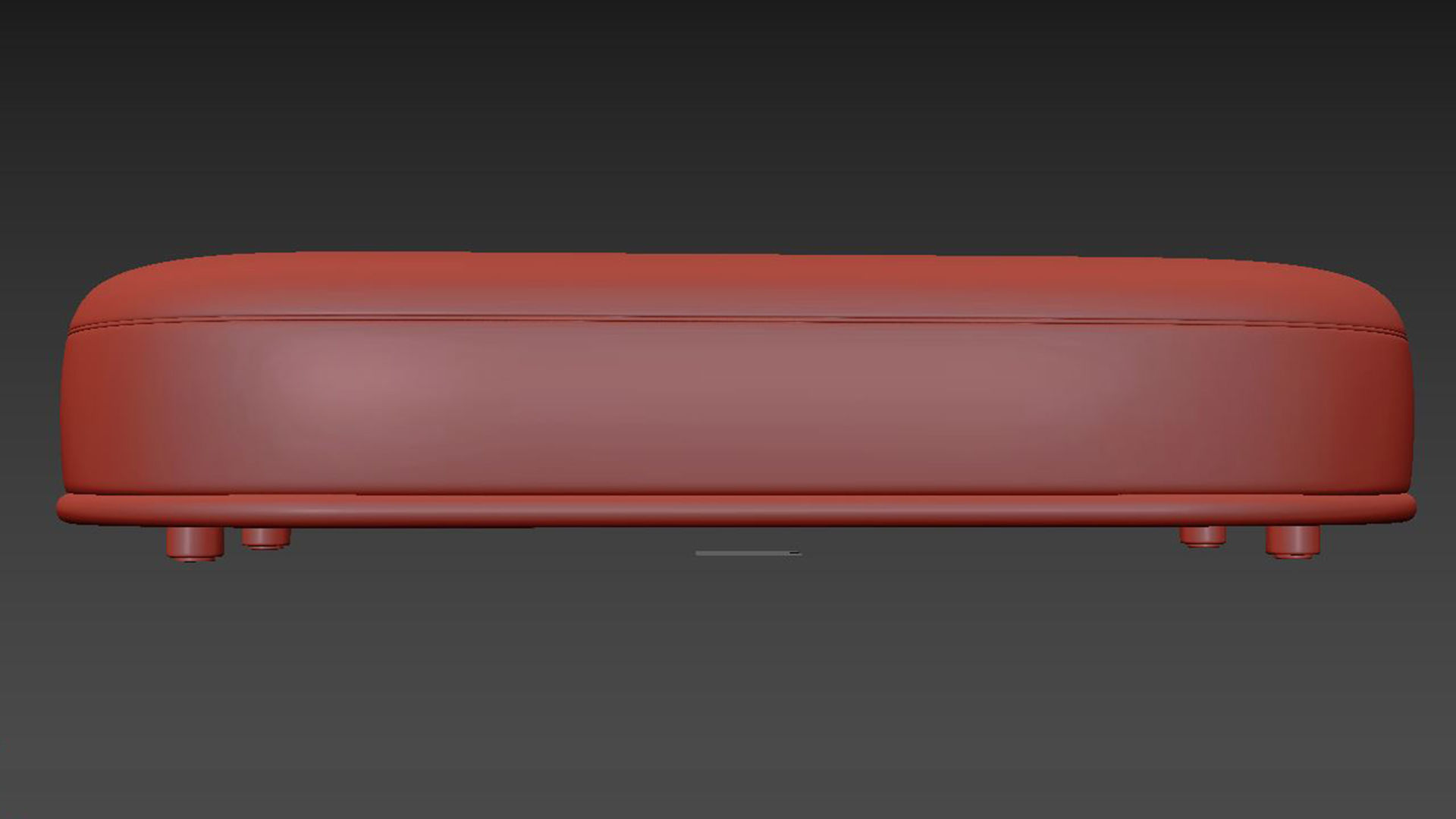 Cask XL ottoman by Expormim 3D model_5