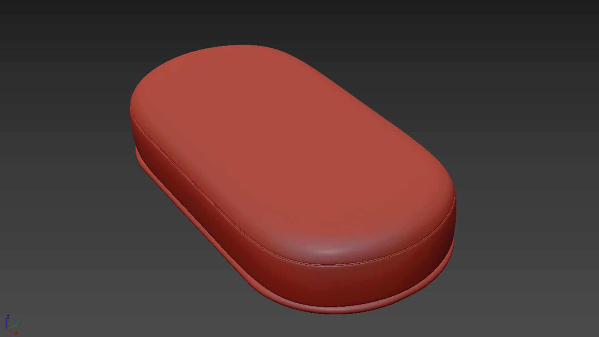 Cask XL ottoman by Expormim 3D model_3