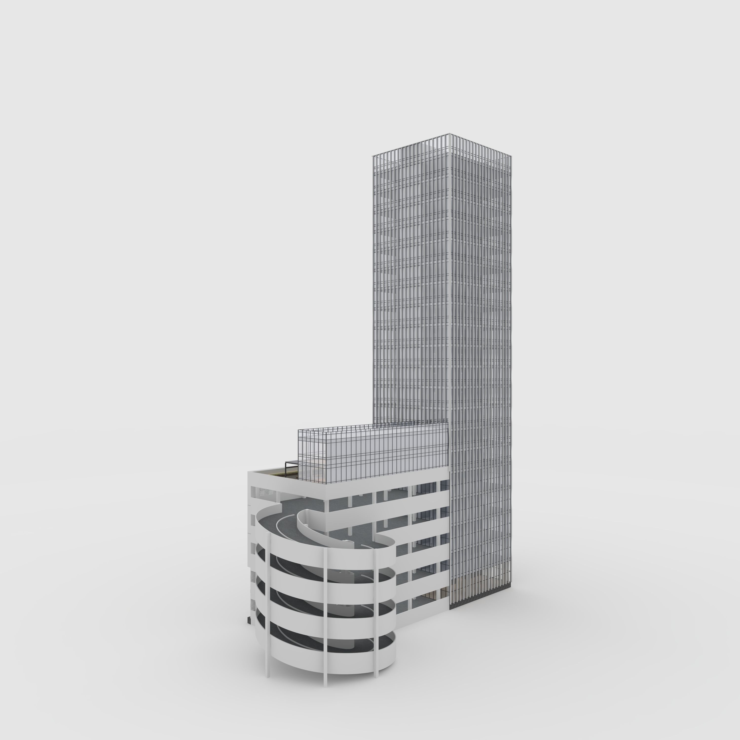 Tower 1  3D model_6