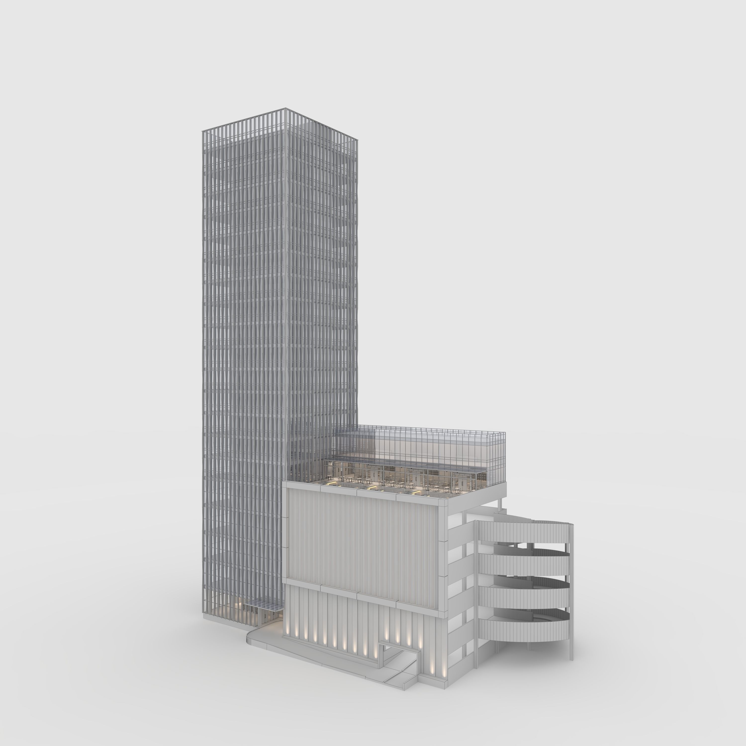 Tower 1  3D model_5
