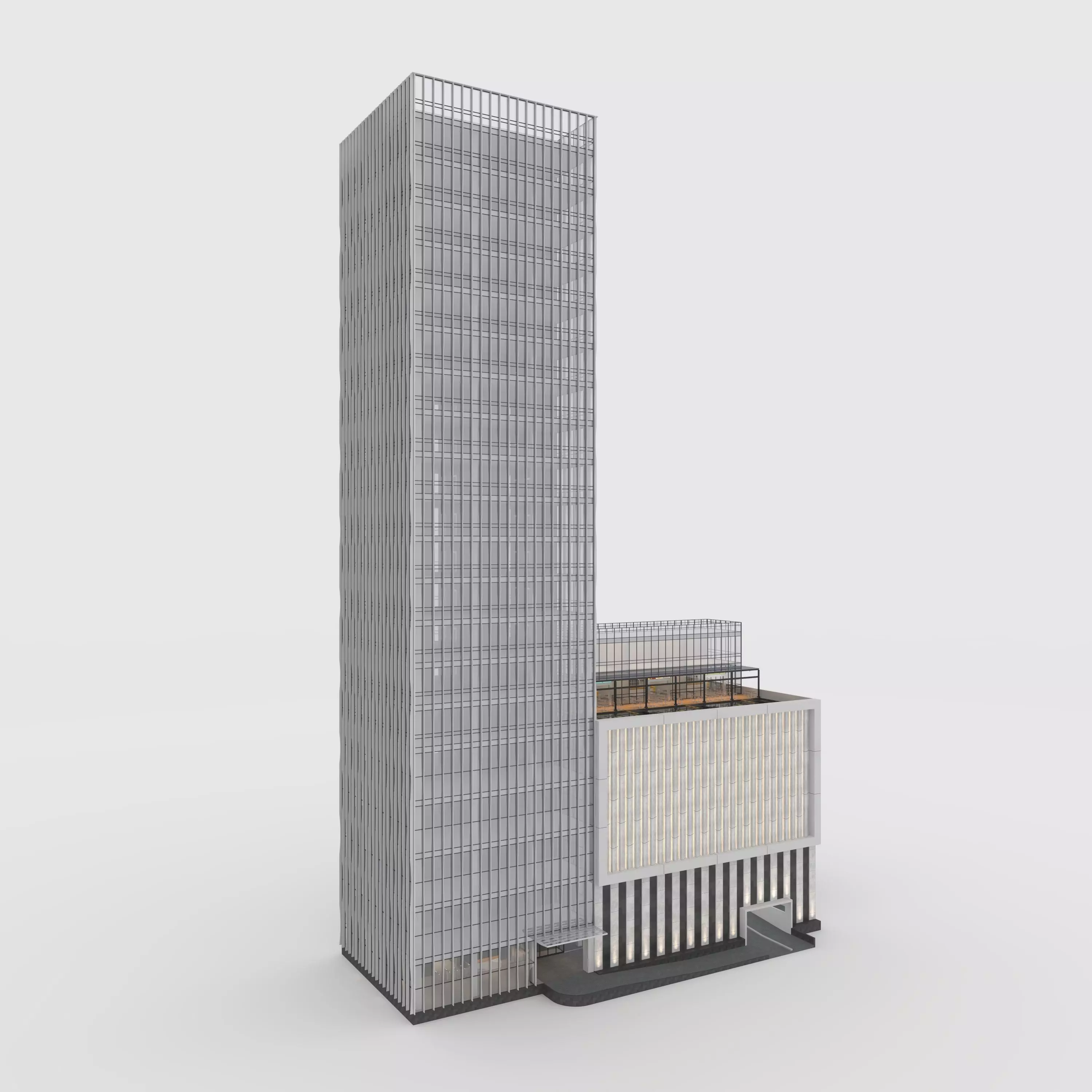 Tower 1  3D model_0