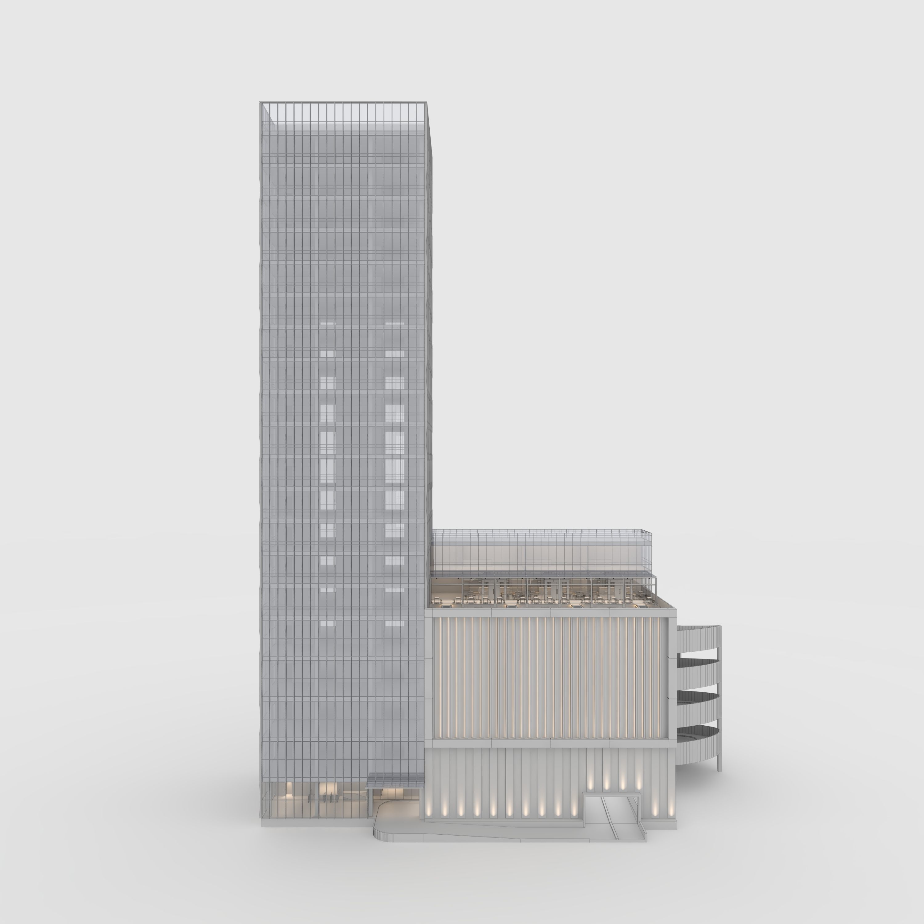 Tower 1  3D model_3