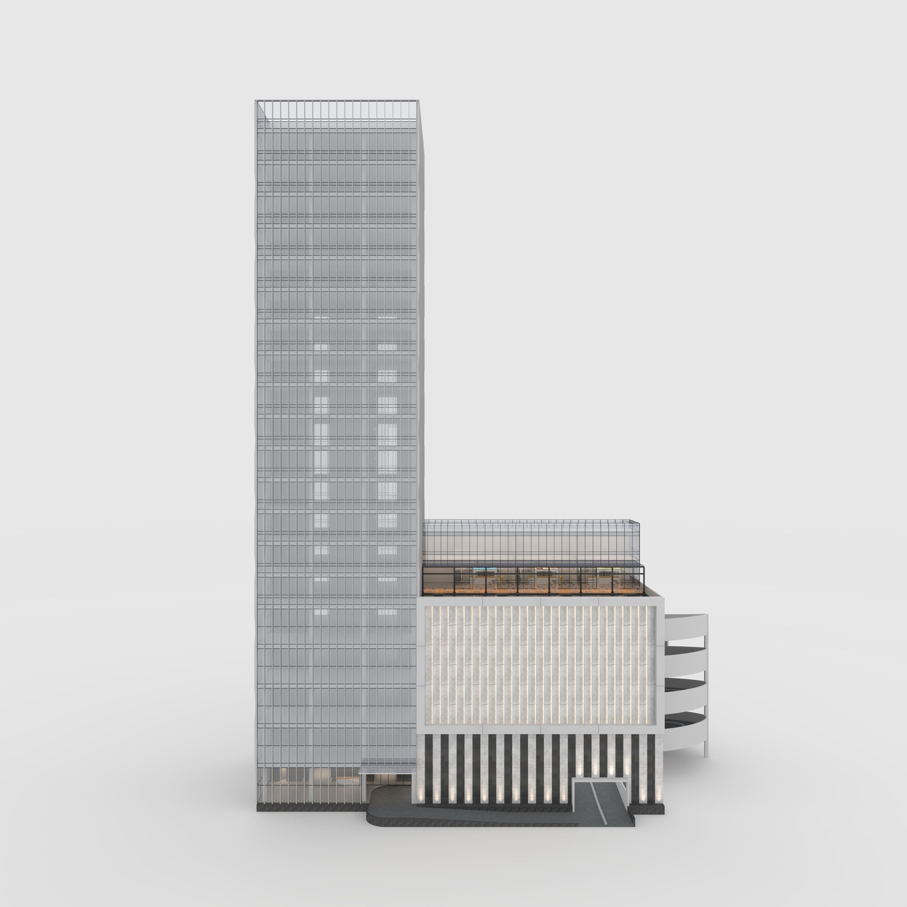 Tower 1  3D model_2