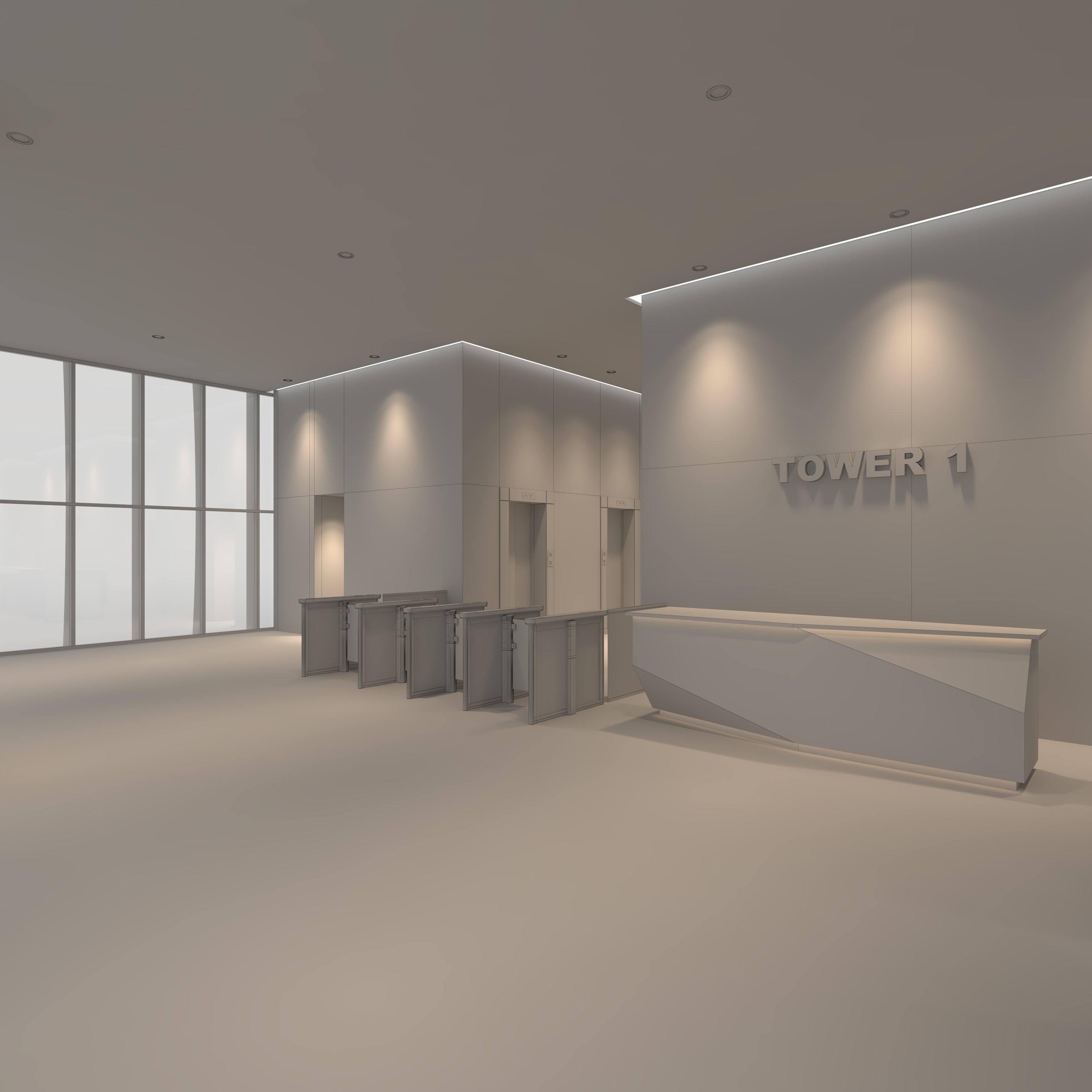 Tower 1  3D model_31