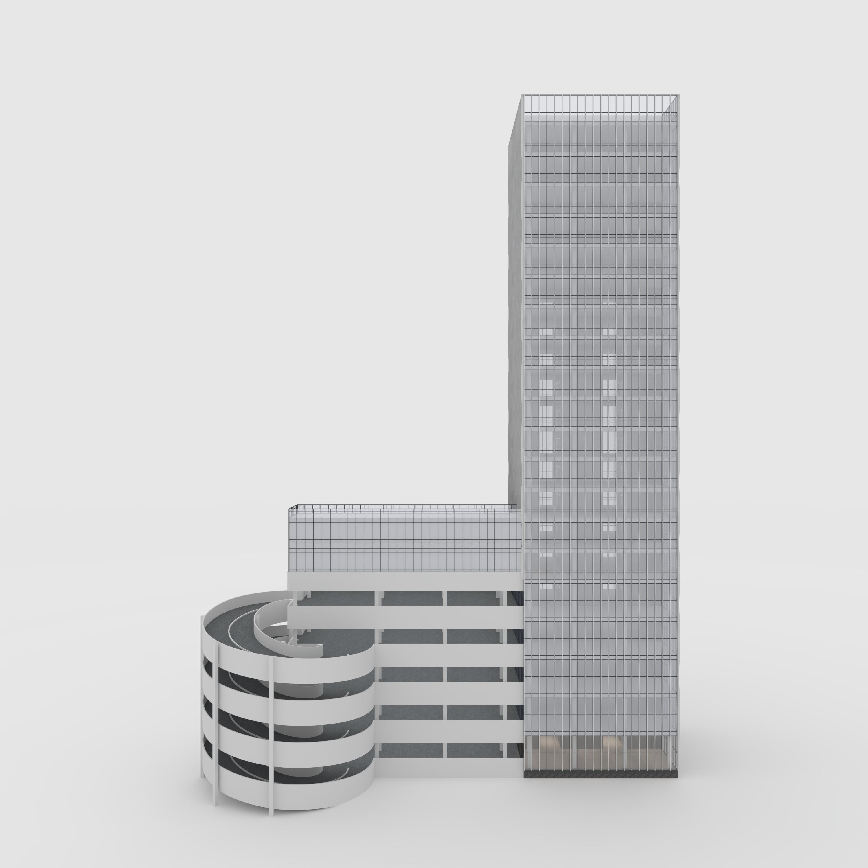 Tower 1  3D model_8