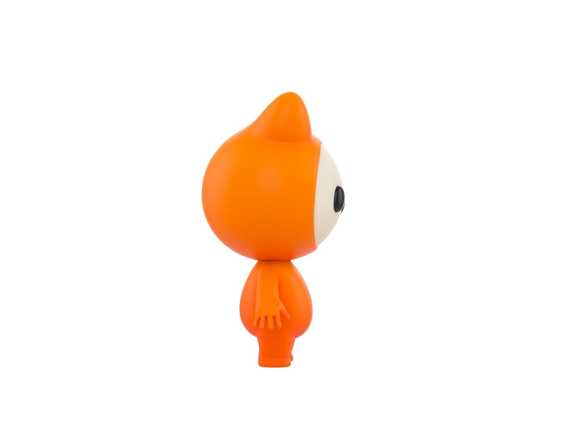 Character177 Rigged Mascot 3D model_10