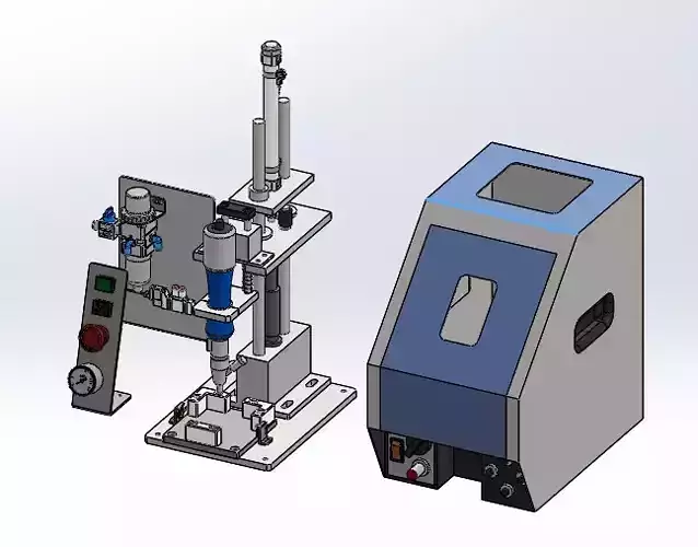 Automatic Screw Tightening Machine 3D model