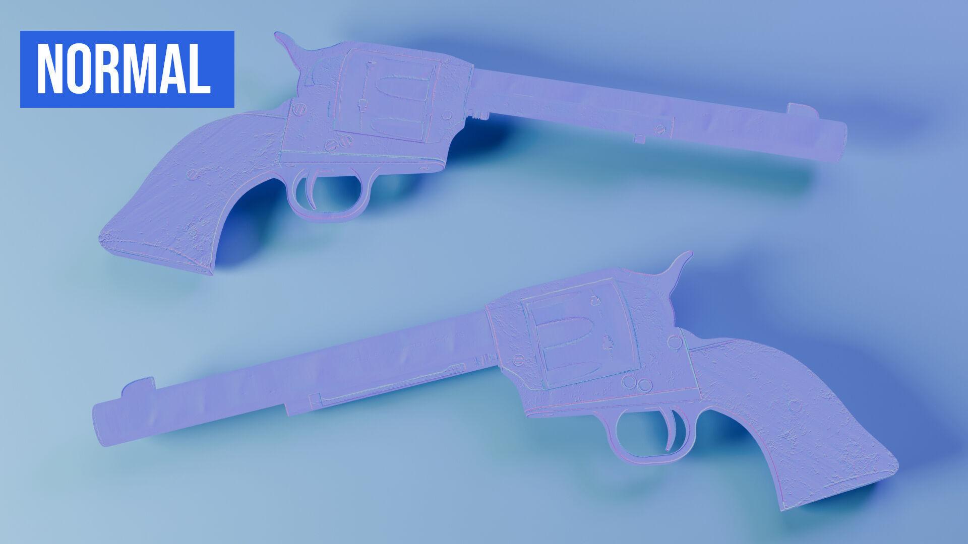 Colt Single Action Army 45 Revolver Free 3D model_30