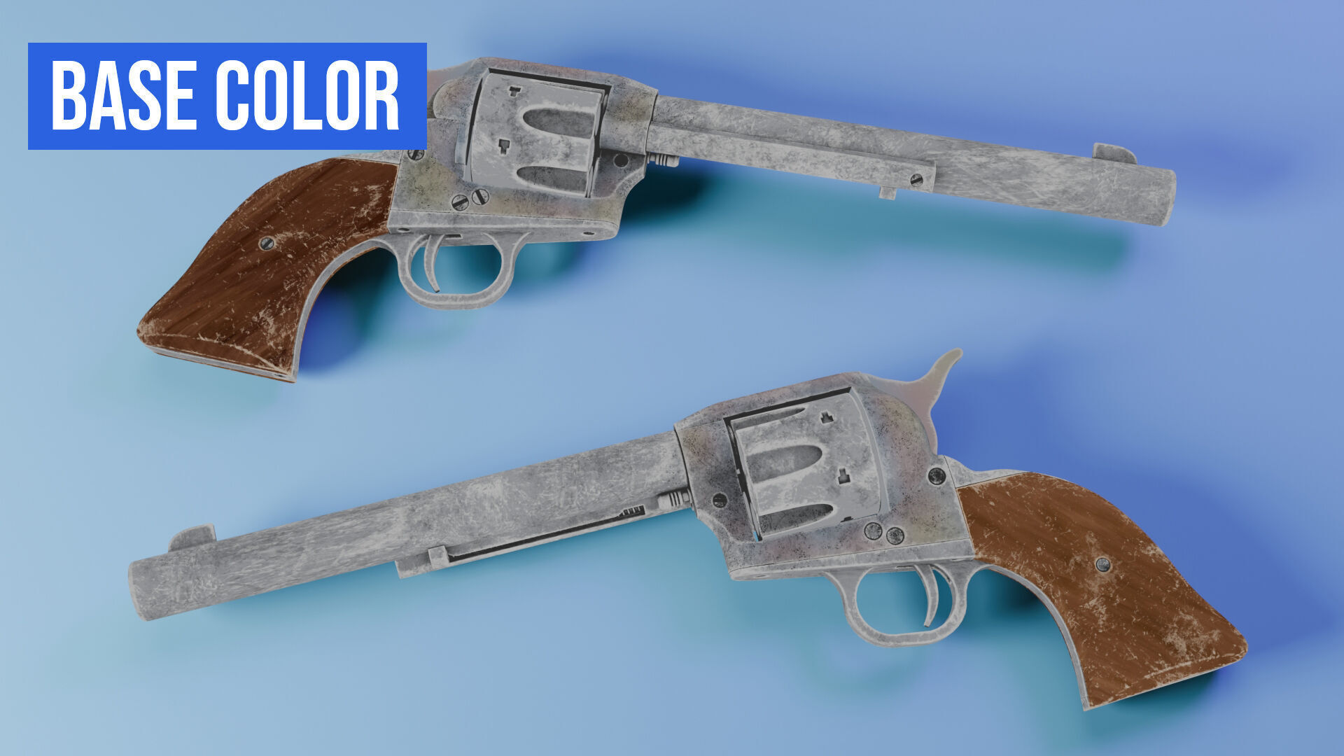 Colt Single Action Army 45 Revolver Free 3D model_26