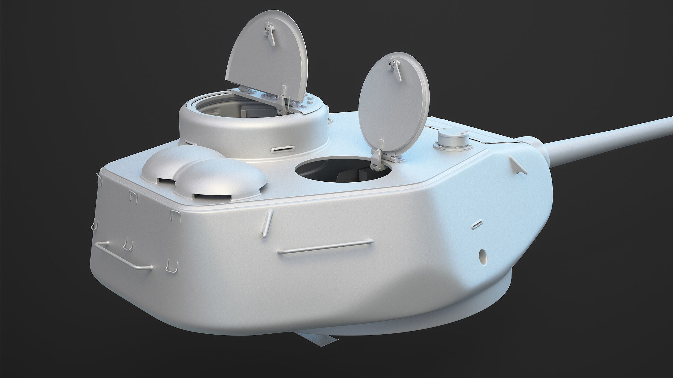 T-34-85 High-Poly tank 3D model_28