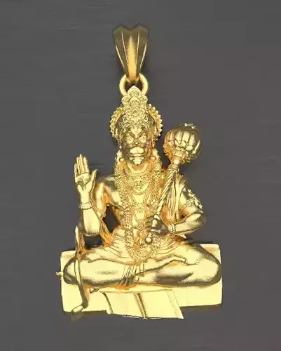 Hanuman pendant