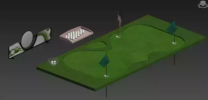 Golf equipment design for event