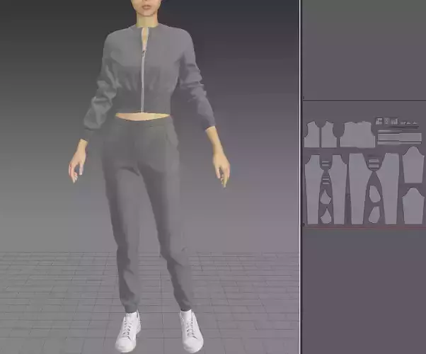 casual clothes-Marvelous Designer