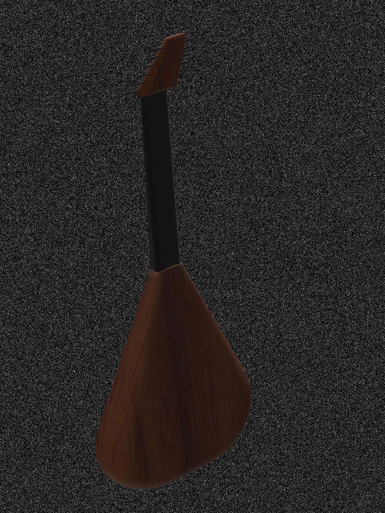 Scanlan Lute from The Legend of Vox Machina 3D print model_3