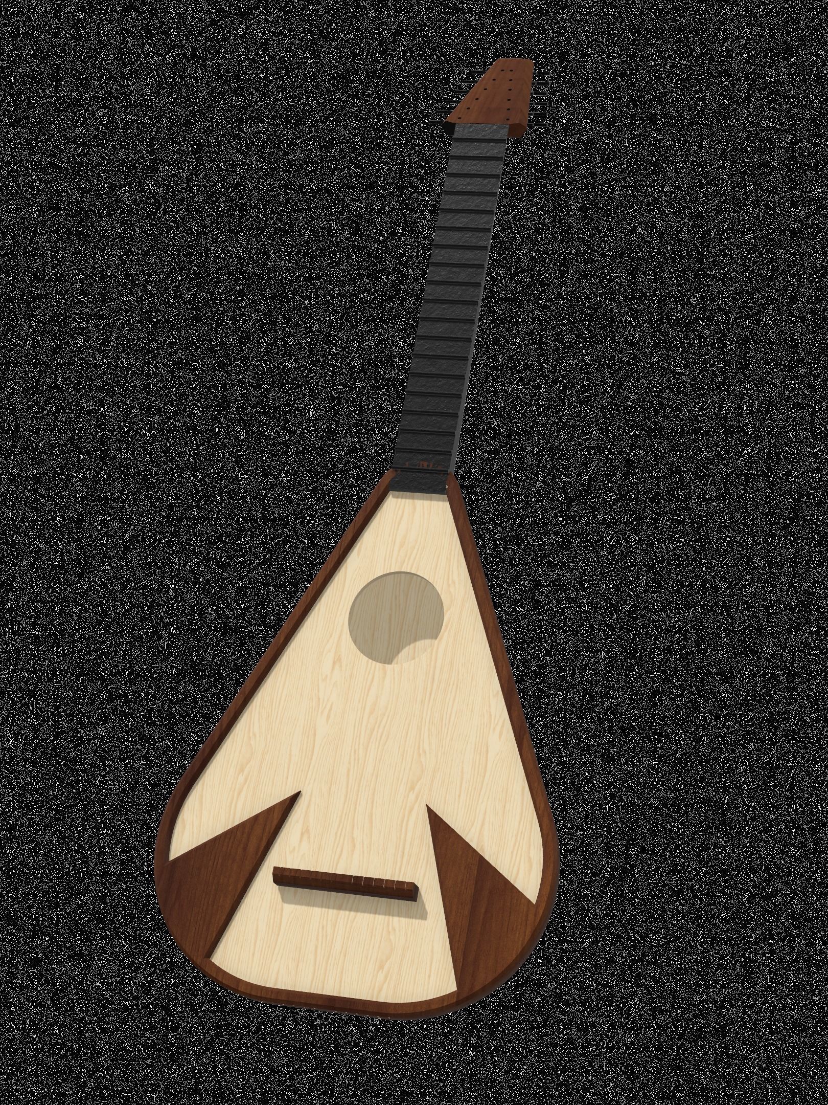 Scanlan Lute from The Legend of Vox Machina 3D print model_1