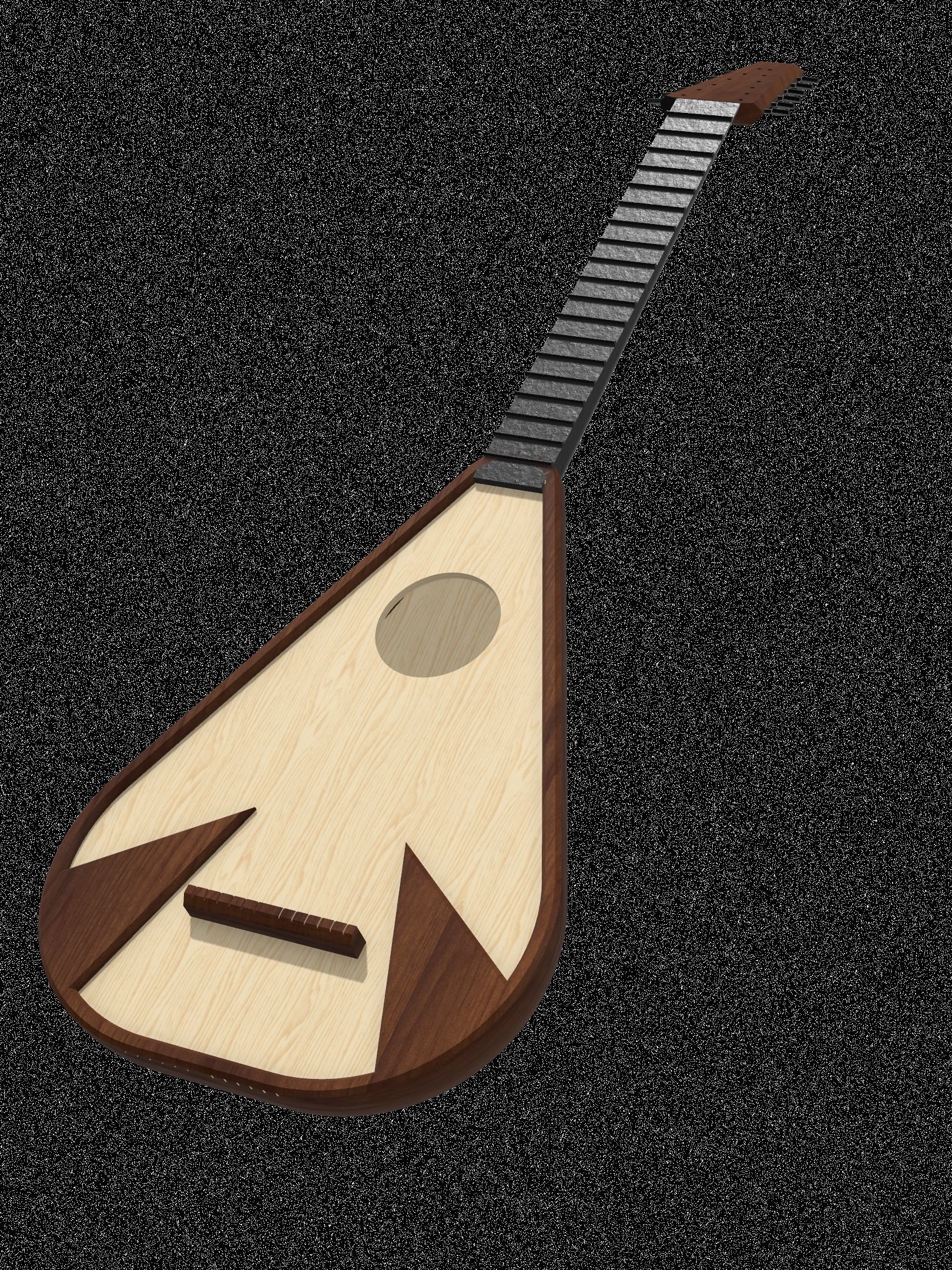 Scanlan Lute from The Legend of Vox Machina 3D print model_2