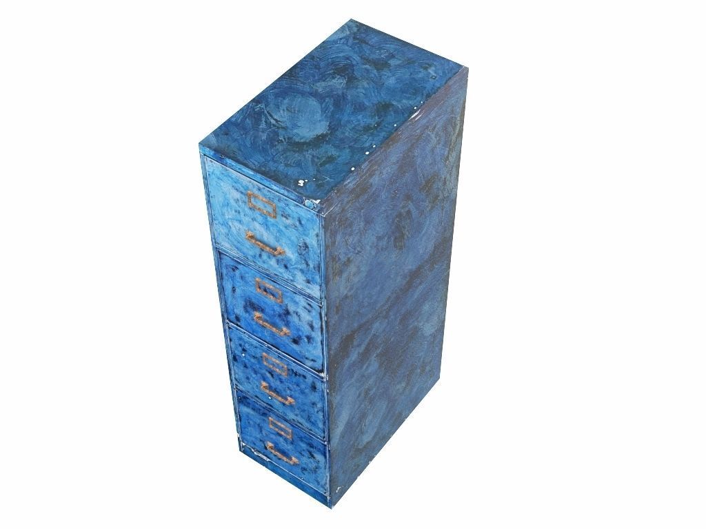 File Cabinet 3D model_8